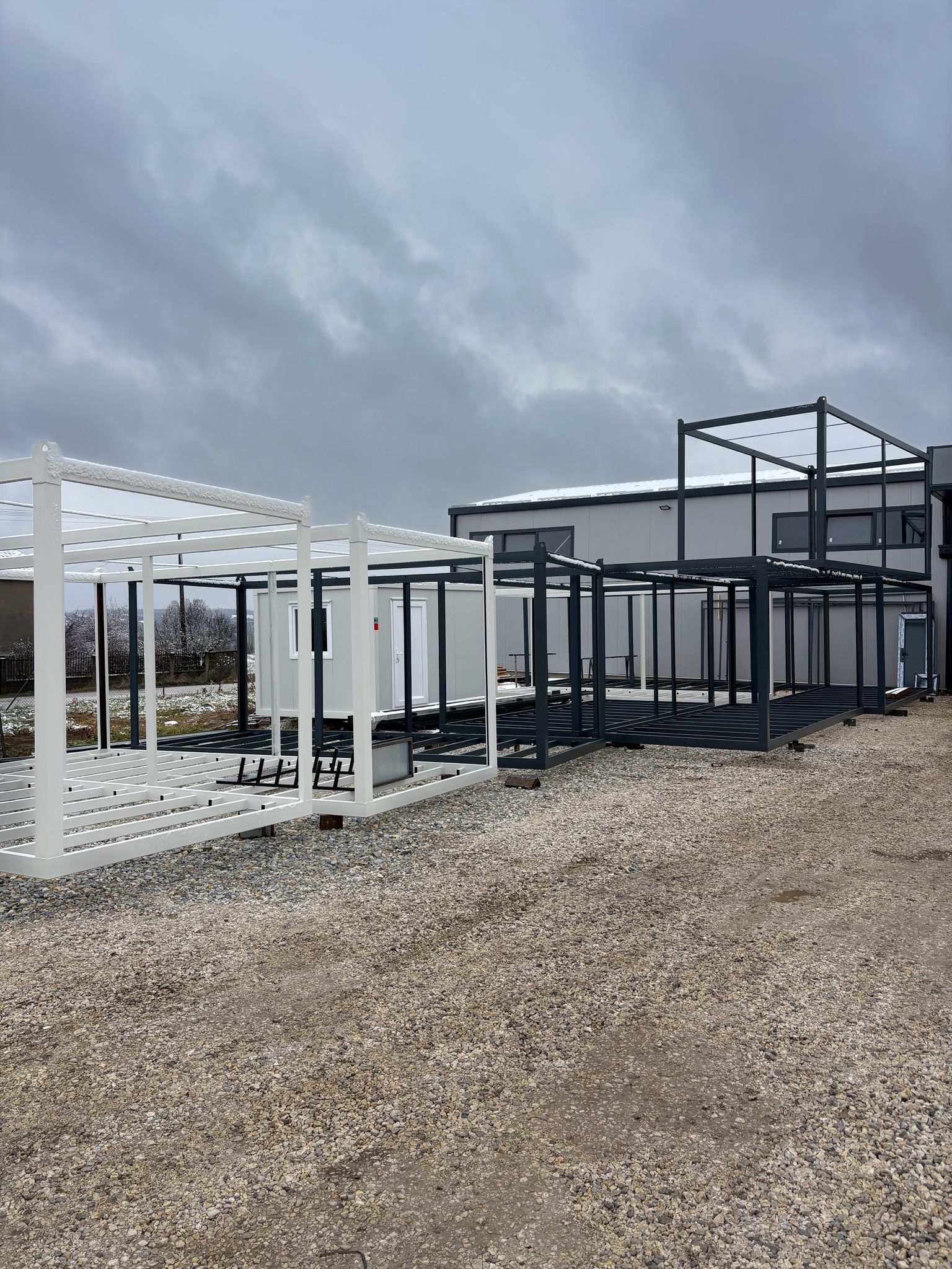 Detail výroby mobilného skladového kontajnera